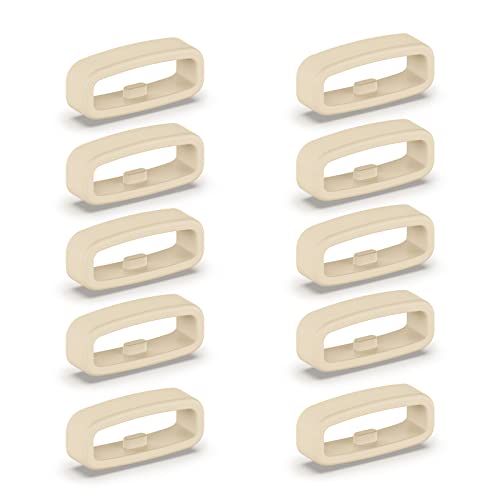 ZIDDAR 10pcs Uhrengürtelbefestigungsfutter Ringschleifen 18mm / 20 Mm / 22 Mm Armband Keeper Ersatz Für Smartwatch Gurthalterhalter von ZIDDAR