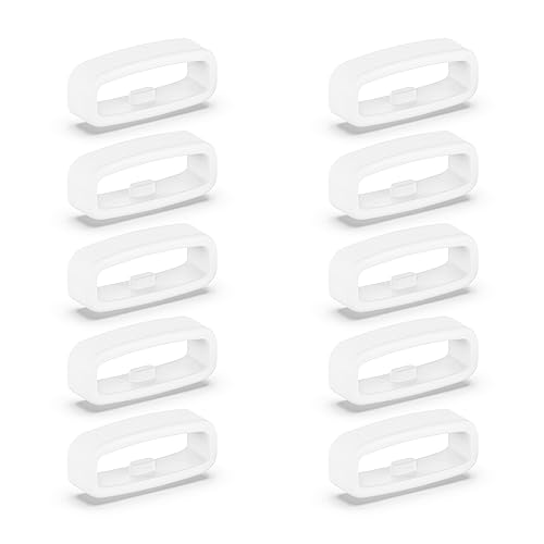 ZIDDAR 10pcs Uhrengürtelbefestigungsfutter Ringschleifen 18mm / 20 Mm / 22 Mm Armband Keeper Ersatz Für Smartwatch Gurthalterhalter von ZIDDAR