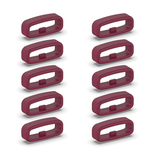 ZIDDAR 10pcs Uhrengürtelbefestigungsfutter Ringschleifen 18mm / 20 Mm / 22 Mm Armband Keeper Ersatz Für Smartwatch Gurthalterhalter von ZIDDAR
