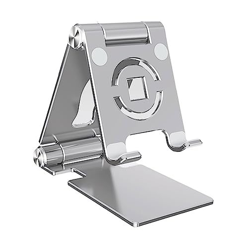 ZIDDAR Mobiltelefonständer Klammer Telefon Tablet Mount Desktop Faltbare Mobilfunkhalter Cradle Winkelhöhe Einstellbar ZIDDAR Mobiltelefonständer Klammer Telefon Tablet Mount Desktop Faltbare Mobilfunkhalter Cradle Winkelhöhe Einstellbar von ZIDDAR