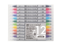 ZIG Clean Color Pen f - Set mit 12 Farben von ZIG