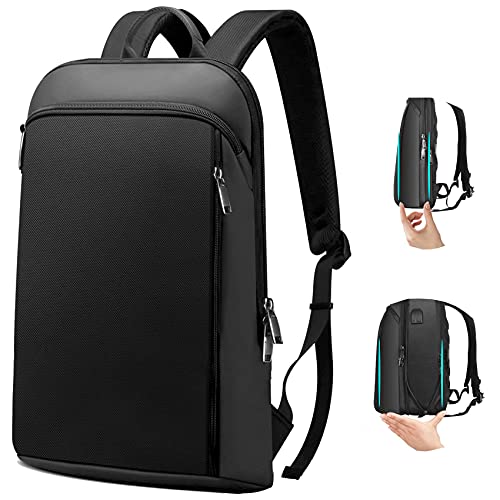 ZINZ 15 15.6 16 Zoll Rucksack Schlank und Erweiterbar Anti Diebstahl Tasche Laptop Rucksack,Schulrucksack mit USB-Anschluss und Laptopfach für Herren Damen,DB01K02 von ZINZ