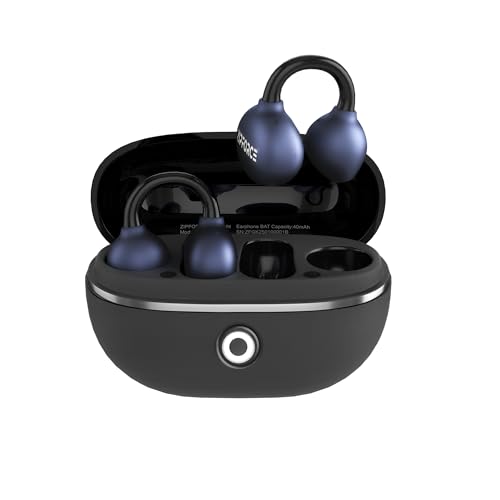 ZIPFORCE Kabellose Kopfhörer, Open Ear, Bluetooth 5.4, vollständig In-Ear, 4 Mikrofone, ENC, klarer Anruf, Bluetooth-Kopfhörer, Touch-Steuerung, TWS wasserdicht IPX6 von ZIPFORCE
