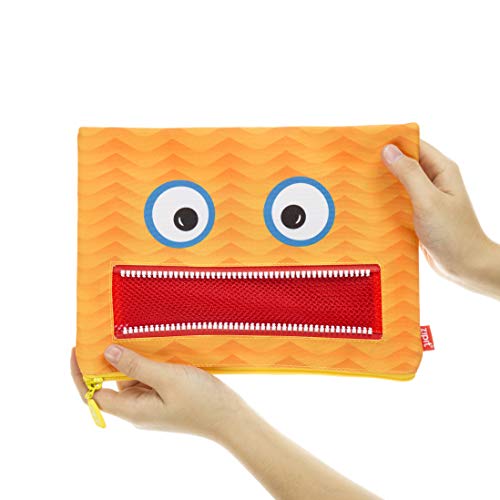 ZIPIT Googly Jumbo Federmäppchen, Orange ZIPIT Googly Jumbo Federmäppchen, Orange von ZIPIT