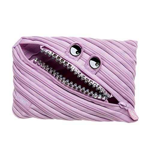 ZIPIT Grillz Federmäppchen für Mädchen | Extra Großes Mäppchen für die Schule | Monster Etui für Kinder | Federmappe Lila ZIPIT Grillz Federmäppchen für Mädchen | Extra Großes Mäppchen für die Schule | Monster Etui für Kinder | Federmappe Lila von ZIPIT