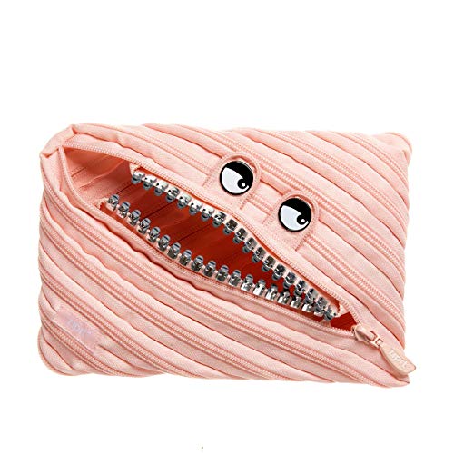 ZIPIT Grillz Federmäppchen für Mädchen | Extra Großes Mäppchen für die Schule | Monster Etui für Kinder | Federmappe Pfirsich ZIPIT Grillz Federmäppchen für Mädchen | Extra Großes Mäppchen für die Schule | Monster Etui für Kinder | Federmappe Pfirsich von ZIPIT