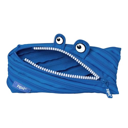 ZIPIT Monster Federmäppchen für Jungen | Großes Mäppchen für die Schule | Monster Etui für Kinder | Federmappe Blau ZIPIT Monster Federmäppchen für Jungen | Großes Mäppchen für die Schule | Monster Etui für Kinder | Federmappe Blau von ZIPIT