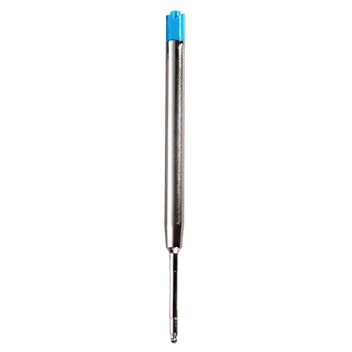 1 Stück Metall-Kugelschreiberminen, blaue schwarze Tinte, mittlere Tintenrollermine für Parker, Schreibwaren, Bürobedarf, Schule von ZIRYXQ