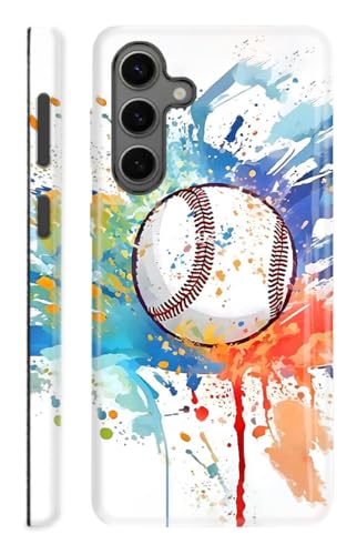 Kompatibel mit Samsung Galaxy S25 Plus 5G Hülle, Hülle für Samsung Galaxy S25 Plus, doppellagiger Rundumschutz, Baseball-Sport Kompatibel mit Samsung Galaxy S25 Plus 5G Hülle, Hülle für Samsung Galaxy S25 Plus, doppellagiger Rundumschutz, Baseball-Sport von ZISKGZO