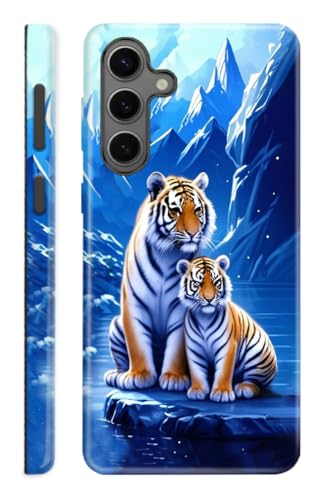 Kompatibel mit Samsung Galaxy S25 Ultra 5G Hülle, Hülle für Samsung Galaxy S25 Ultra doppellagiger Rundumschutz bei Stürzen, Tigers Kompatibel mit Samsung Galaxy S25 Ultra 5G Hülle, Hülle für Samsung Galaxy S25 Ultra doppellagiger Rundumschutz bei Stürzen, Tigers von ZISKGZO