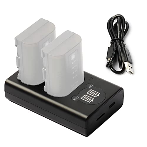 ZITAY LP-E6 Akku Ladegerät LP-E6N Ladegerät mit LED-Display Dual USB Port für Canon EOS 5D Mark II 5D Mark III 5DS 5DS R 6D 7D Mark II 60D 70D 80D ZITAY LP-E6 Akku Ladegerät LP-E6N Ladegerät mit LED-Display Dual USB Port für Canon EOS 5D Mark II 5D Mark III 5DS 5DS R 6D 7D Mark II 60D 70D 80D von ZITAY