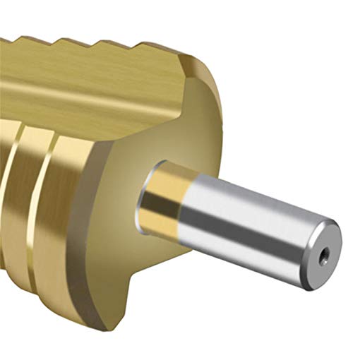 Spiralgenuteter Stufenbohrer, 42 mm beschichteter Stufenbohrer, 14-stufiges Lochbohr-Elektrowerkzeug for Metall und Holz Spiralgenuteter Stufenbohrer, 42 mm beschichteter Stufenbohrer, 14-stufiges Lochbohr-Elektrowerkzeug for Metall und Holz von ZIUBMVDYC