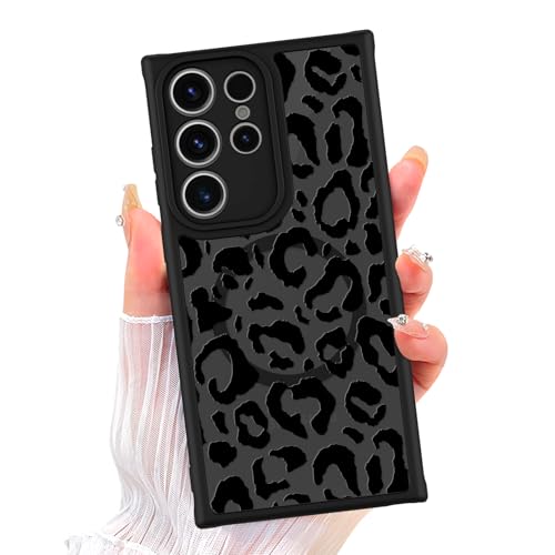 ZIYE Magnetische Hülle für Galaxy S23 Ultra, Leopardenmuster, Handyhülle mit Kameraschutz, Silikon, TPU, Handy-Schutzhülle, Geparden-Design, kompatibel mit Samsung Galaxy S23 Ultra ZIYE Magnetische Hülle für Galaxy S23 Ultra, Leopardenmuster, Handyhülle mit Kameraschutz, Silikon, TPU, Handy-Schutzhülle, Geparden-Design, kompatibel mit Samsung Galaxy S23 Ultra von ZIYE