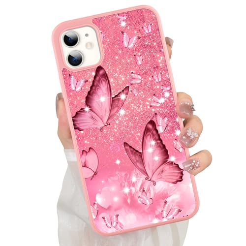 ZIYE Schmetterlings-Schutzhülle für iPhone 11, süßes rosa Schmetterlingsmuster-Design für Mädchen und Frauen, Fallschutz, kratzfest, stoßfest, schützend, schlanke Handyhülle für iPhone 11 6,1 Zoll ZIYE Schmetterlings-Schutzhülle für iPhone 11, süßes rosa Schmetterlingsmuster-Design für Mädchen und Frauen, Fallschutz, kratzfest, stoßfest, schützend, schlanke Handyhülle für iPhone 11 6,1 Zoll von ZIYE