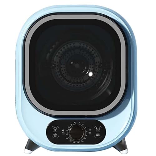ZJGFCB Kleiner Tumble Trockner, tragbarer und kompakter Mini -Spin -Trockner, 5 kg entlüfteter Kondensator - |Wandmontage mit 0,8 kg Ladungskapazität - elegant Blau |Ideale Lösung für die Top -Top ZJGFCB Kleiner Tumble Trockner, tragbarer und kompakter Mini -Spin -Trockner, 5 kg entlüfteter Kondensator - |Wandmontage mit 0,8 kg Ladungskapazität - elegant Blau |Ideale Lösung für die Top -Top von ZJGFCB