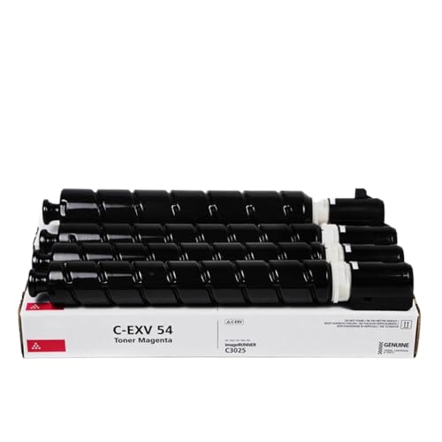 ZJNWTVUH Kompatibel mit C-EXV 54 C3025 BK420G CMY220G Kopierer Teile 4pcs Tonerpatronen-Set von ZJNWTVUH