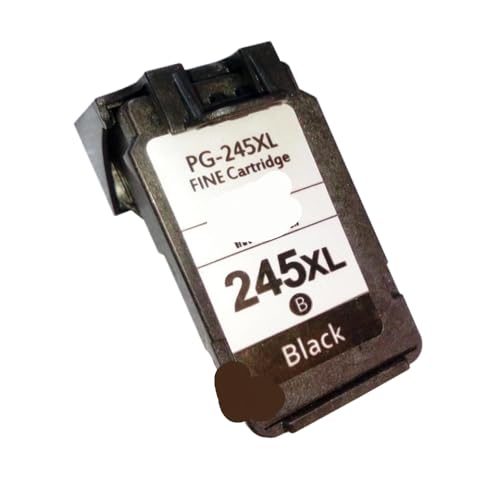 ZJNWTVUH Kompatible Tintenpatronen PG 245 CL 246 PG245XL CL246XL Kompatibel mit MG2450 MG2520 MG2550 MG2920 Tintenstrahldrucker(2PK-2 Black) von ZJNWTVUH