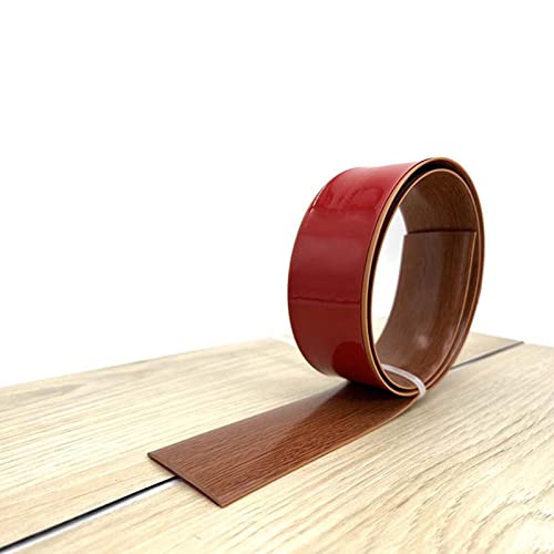 5 cm breit Übergangsprofil Selbstklebend, Selbstklebend Vinyl Übergangsschiene, Boden Abdeckleiste, Bodenprofil Schiene Laminat Für die Dekoration von Fugen in Holzböden (1M Thailändisches Teakholz) 5 cm breit Übergangsprofil Selbstklebend, Selbstklebend Vinyl Übergangsschiene, Boden Abdeckleiste, Bodenprofil Schiene Laminat Für die Dekoration von Fugen in Holzböden (1M Thailändisches Teakholz) von ZJT
