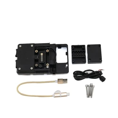 ZJYZYQ Navigationshalterung Für F850 GS Für ADV Für F850GS Motorrad Navigation Platte Halterung Handy GPS Halter Handy GPS Navigation Platte(-06-USB Phone Holder) von ZJYZYQ