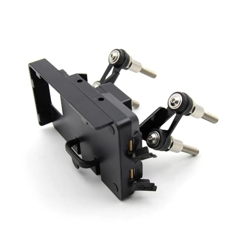 ZJYZYQ Navigationshalterung Für F900R Für F900XR 12mm Lenker Handy-Navigation Halterung USB Telefon Lade Handy GPS Navigation Platte(Combination) von ZJYZYQ