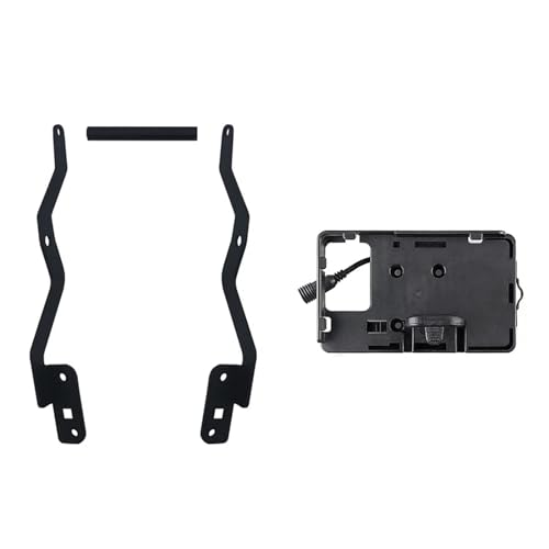 ZJYZYQ Navigationshalterung Für F900XR Für F 900 XR 2020 2021 2022 Motorrad Windschutzscheibe Ständer Halter Handy GPS Navigation Platte Halterung Handy GPS Navigation Platte(-07 -Set of 12MM) von ZJYZYQ