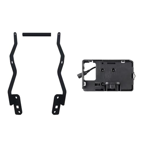 ZJYZYQ Navigationshalterung Für F900XR Für F 900 XR 2020 2021 2022 Motorrad Windschutzscheibe Ständer Halter Handy GPS Navigation Platte Halterung Handy GPS Navigation Platte(-08- Set of 12MM) von ZJYZYQ