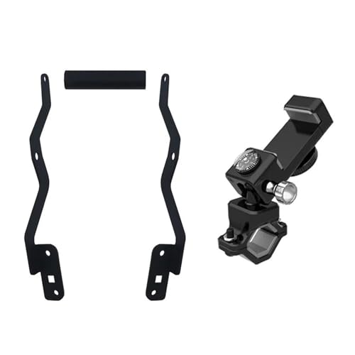 ZJYZYQ Navigationshalterung Für F900XR Für F 900 XR 2020 2021 2022 Motorrad Windschutzscheibe Ständer Halter Handy GPS Navigation Platte Halterung Handy GPS Navigation Platte(-10-Set of 22MM) von ZJYZYQ