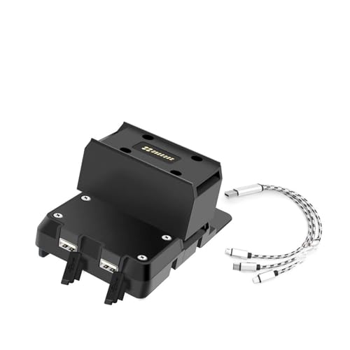 ZJYZYQ Navigationshalterung Für R1200RT Für R1250RT 2014-2020 Motorrad USB Handy GPS Navigation Halterung Drahtlose Lade Unterstützung Handy GPS Navigation Platte(Wireless and USB) von ZJYZYQ