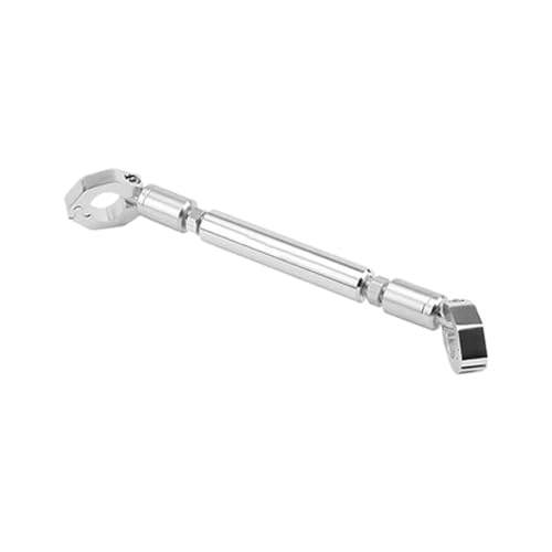 ZJYZYQ Navigationshalterung Für SYM Für Jet-X Für JETX 125 150 Motorrad Verstellbare Lenker Balance Bar GPS Navigation Handy Halterung Handy GPS Navigation Platte(Silver) von ZJYZYQ