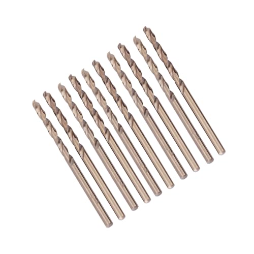 Cobalt Bohrbohrbit Set, Metallbohrerbits 1,0-5,0 Mm M35 HSS CO-Bohrer Set Twistber-Metallbohrer mit 135 Grad Split Point-Tipp-Bohrbits Zum Bohren auf Edelstahl (3,2 mm) von ZJchao