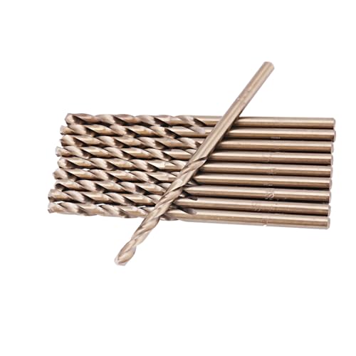 Cobalt Bohrbohrbit Set, Metallbohrerbits 1,0-5,0 Mm M35 HSS CO-Bohrer Set Twistber-Metallbohrer mit 135 Grad Split Point-Tipp-Bohrbits Zum Bohren auf Edelstahl (4mm) von ZJchao