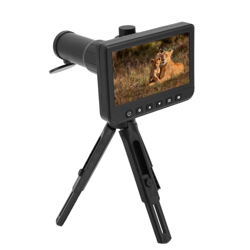 Digitale Teleskopkamera mit 50 -facher Vergrößerung 1080p Video 5 -Zoll -LCD -Display für die Jagd Im Freien (EU-Stecker) von ZJchao