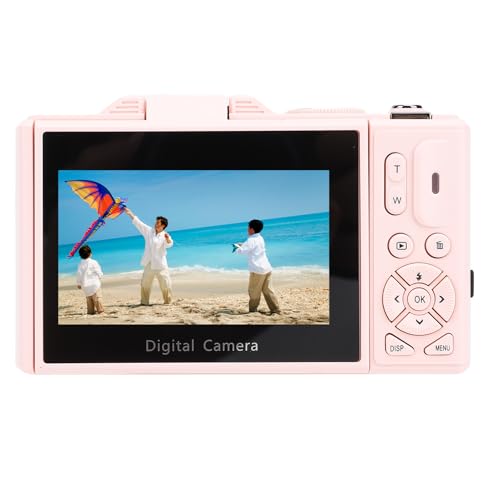 Digitalkamera WiFi 75MP Vlog 5K Autofocus Videokamera 18x Zoom Compact Flip Screen von ZJchao
