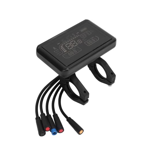 -Display, Fahrrad Tachometer Elektrofahrradanzeige Panel Ersatzteile Anzeigemesser Bedienfeld für Elektrofahrrad -Scooter Modifikation -Display, Fahrrad Tachometer Elektrofahrradanzeige Panel Ersatzteile Anzeigemesser Bedienfeld für Elektrofahrrad -Scooter Modifikation von ZJchao
