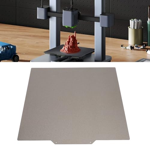 Doppelseitige PEI -Build -Platte Strukturierte Glatte PEI -Build -Platte 250x250mm 3D -Drucker für QIDI Q1 Pro 2.4 V2 250 M5 von ZJchao