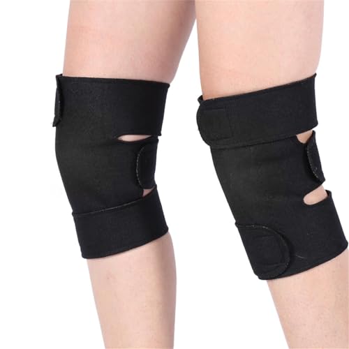 Ein Paar Magnetischer Knieschoner, Tourmaline Infrarot Spontane Kniebandage Unterstützung, Selbsterwärmender Massagegerät und Therapie mit Selbst Heizung Pad für Schmerzlinderung von ZJchao