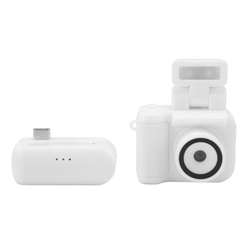 HD Digitalkamera 1080p Leichte Tragbare Kompakte Kamera für die Lebensdauer des Travel Campus (WHITE) von ZJchao