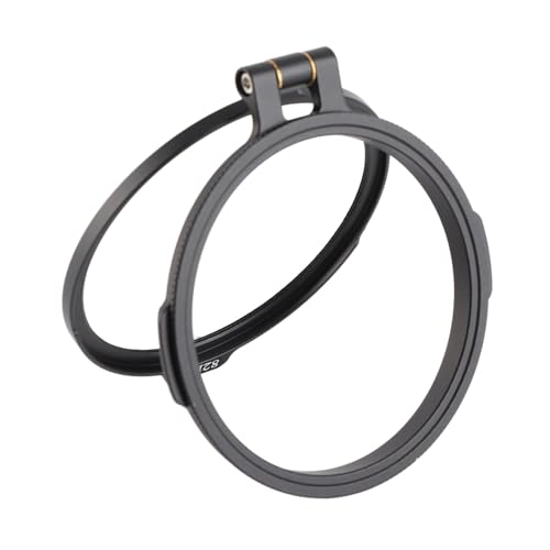 Kamerafilter, Step-Up-Ringe mit Aluminiumlegierung, CNC-Kamerafilter-Adapterring, ND-Filter, Adapterring, ND-Filter für Drinnen und Draußen (82mm) von ZJchao