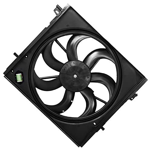 Kühlerlüfterbaugruppe, Kühlerventilatoren Metall ABS 214814EA0A Kühlerkühlungslüfterbaugruppe für Qashqai 2018 SUV 1.6 DCI Kühlerlüfterbaugruppe, Kühlerventilatoren Metall ABS 214814EA0A Kühlerkühlungslüfterbaugruppe für Qashqai 2018 SUV 1.6 DCI von ZJchao