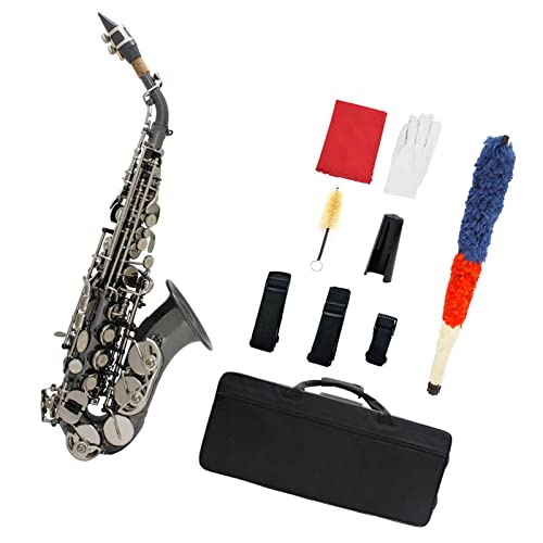 Messingsaxophon, Sopran -Saxophon Sopran -Saxophon Professionelle Messingsaxophone Instrument für Standard Schüleranfänger und Lehrer Messingsaxophon, Sopran -Saxophon Sopran -Saxophon Professionelle Messingsaxophone Instrument für Standard Schüleranfänger und Lehrer von ZJchao