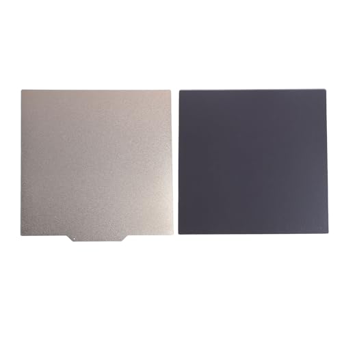 Peo Pei Build Platte Doppelseitig Glänzend Strukturiertes Magnetblatt 430 X 430 Mm für KOBRA2 Neptun3 Neptun4 3D Drucker Hochtemperaturfestigkeit Flexible Bett von ZJchao