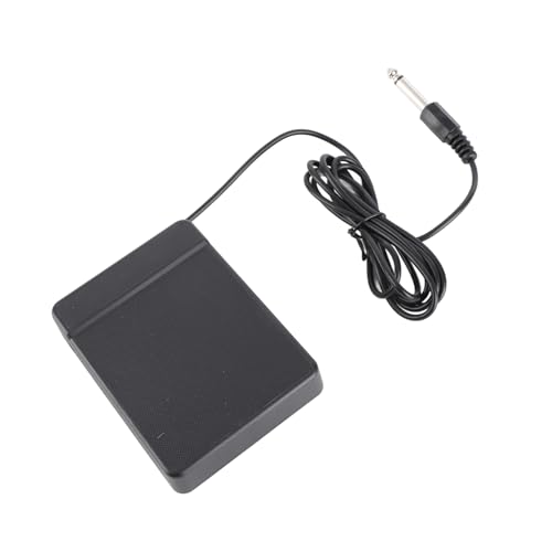 Sustain Pedal, Sustain Pedal für Keyboard Piano Universal Single für Musikinstrumente, Umweltbauch (3,5 mm) von ZJchao