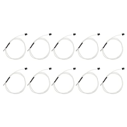 Thermistorsensor, 10pcs V2 Upgrade 3950 Thermistor mit XH2.54 2 -Stiftanschluss, Kompatibel mit Ender 3 5 Pro CR6 CR10 3D -Drucker von ZJchao
