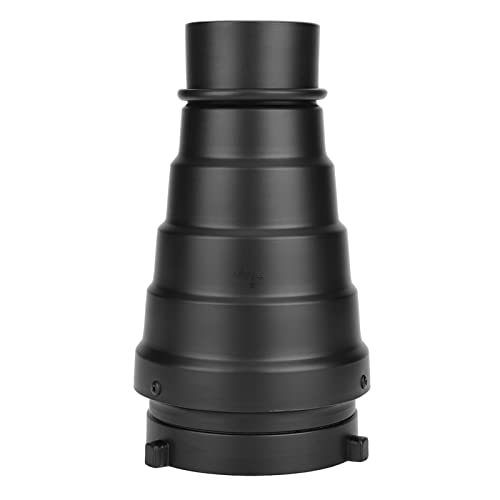Wabenraster, Fotografie Snoot Fotografie Snoot Wabe -Gitter -Lichtstrahlrohr mit Kegelhalterfilter für Studio Strobe Blitz von ZJchao
