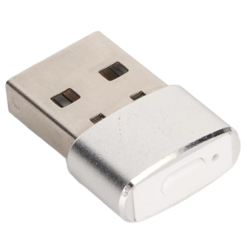 ZJchao Maus Jiggler USB Mouse Mover Mouse Shaker für die Präsentation des Game Meeting (Silver) von ZJchao