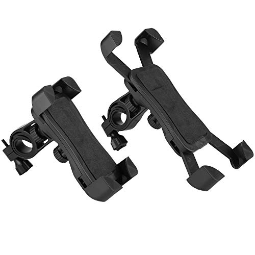 ZJchao Motorrad -Telefonhalterung, Motorrad -Telefonhalter 360 Grad Universal Einstellbare Schnallenstruktur mit Gummi Pad Handy Mobiltelefonmontage für oder Roller von ZJchao