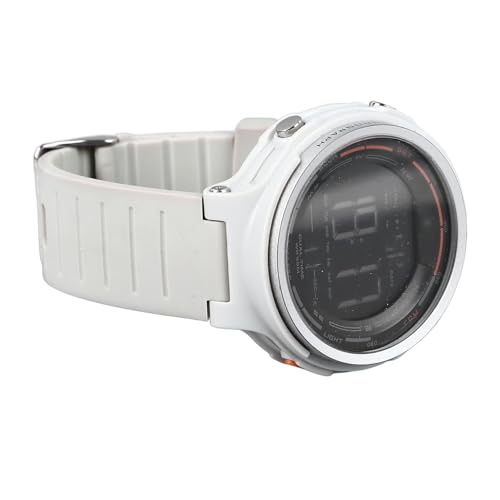 ZJchao wasserdichte Sportuhr, LED-Multifunktions-Countdown-Alarm mit Modischem Zifferblatt für den Außenbereich, Grau, mit 50 M Wasserbeständigkeit, Zwei Zeitzonen, Stoppuhr und von ZJchao