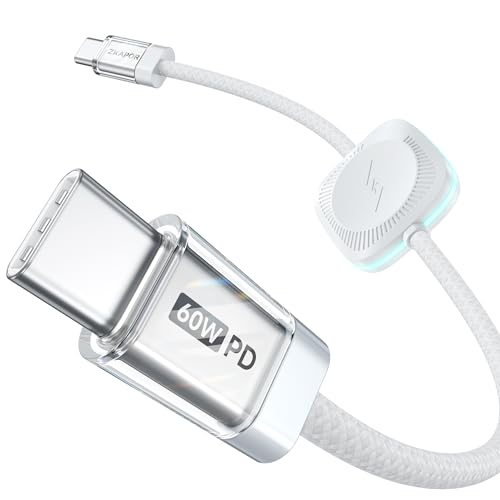 ZKAPOR 2 in 1 Ladekabel Apple Watch Ladekabel, 1.2M Apple Watch Ladegerät und USB C auf USB C Kabel 60W Magnetisches iWatch Kabel für Apple Watch Series 9/8/7/6/5/4/3/SE, Phone 16/15/15 Pro Max ZKAPOR 2 in 1 Ladekabel Apple Watch Ladekabel, 1.2M Apple Watch Ladegerät und USB C auf USB C Kabel 60W Magnetisches iWatch Kabel für Apple Watch Series 9/8/7/6/5/4/3/SE, Phone 16/15/15 Pro Max von ZKAPOR