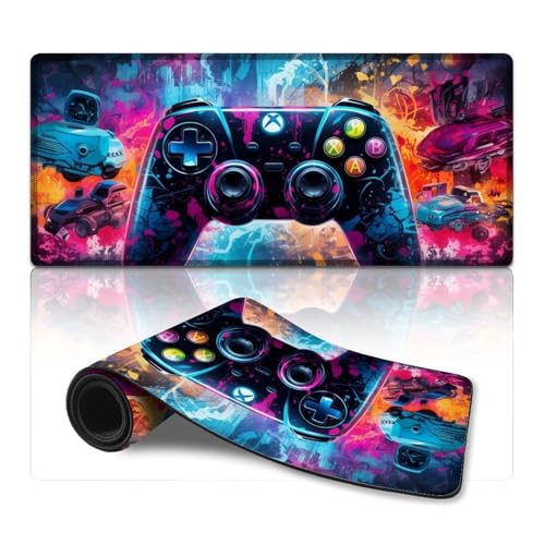 ZKYUBEK Computer-Mauspad, Sternennacht, Gamepad, XXXL-Mauspad (40 x 90 x 0,3 cm), Tastatur-Schreibtischunterlage für Gamer, Büro, Zuhause, MacBook, PC, Laptop, Schreibtisch von ZKYUBEK