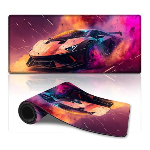 ZKYUBEK Großes Gaming-Mauspad mit Kirschblütenbaumspitze, extra großes Mauspad (40 x 90 x 0,3 cm), Tischmatte für Büro- und Heimcomputer, Laptop, Gaming von ZKYUBEK